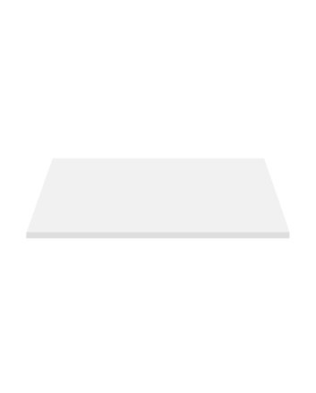 Eco Elegance Wastafeltablet Mdf (96.4x45.5x2.6 Cm) - Mat Wit