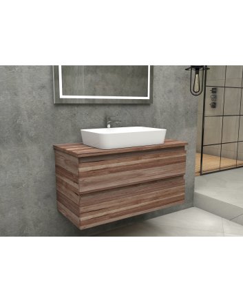 Eco Elegance Wastafeltablet Mdf (96.4x45.5x2.6 Cm) - Garda