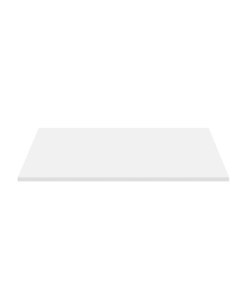 Eco Elegance Wastafeltablet Mdf (152.4x45.5x2.6 Cm) - Mat Wit