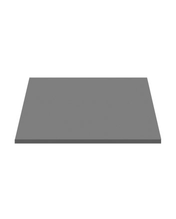 Eco Elegance Wastafeltablet Mdf (56.4x45.5x2.6 Cm) - Mat Grijs