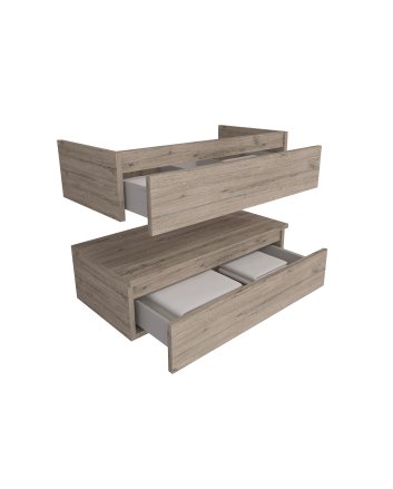 Hunk &amp; Müeller Venus Onderkast (81cm) - Licht Hout