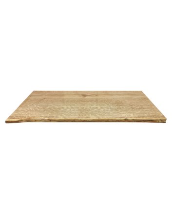 Hunk & Müeller Wastafelblad Massief Hout  120x45/50x4cm