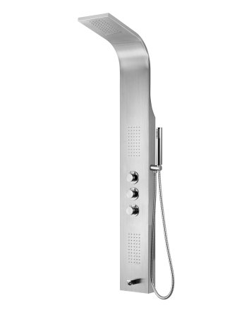 Eco Elegance Thermostatische Douchepaneel Mat Chroom