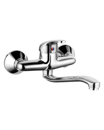 Eco Elegance Mengkraan Met Verlengde Uitloop - Chroom