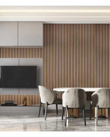 Sonorix Elite 280×60 cm Goud Akoestisch Wandpaneel