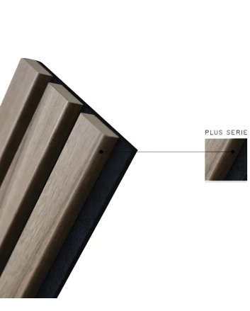 Sonorix Elite 280×60 cm Walnoot Akoestisch Wandpaneel