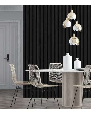 Sonorix Elite 280×60 cm Zwart Akoestisch Wandpaneel