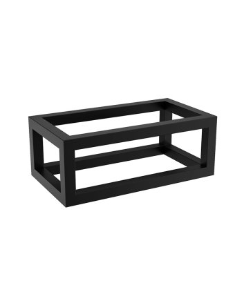 Nick frame voor fontein 395 x 150 x 215 mm mat zwart