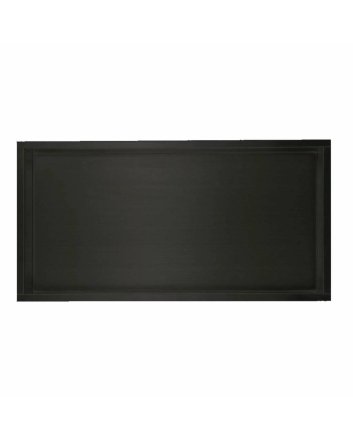 Sani DeLuxe Inbouw wandnis Mat Zwart 30x60x7 cm