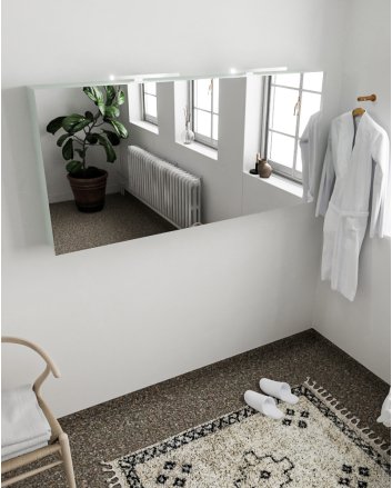 Mondiaz Cubb spiegelkast 150x70x16cm kleur greey met 3 deuren