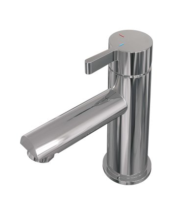 BRAUER Chrome Edition lage opbouw wastafelmengkraan model E chroom