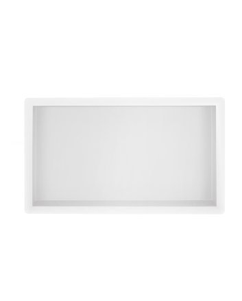 Demis inbouwnis 30 x 60 x 7 cm mat wit