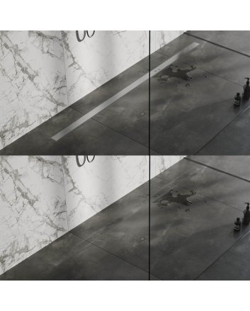 BRAUER Los multifunctioneel rooster 7 x 200 RVS geborsteld