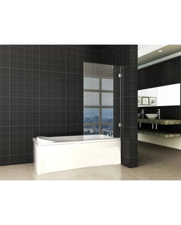 profielloze draaibare badwand 800x1500 6mm NANO