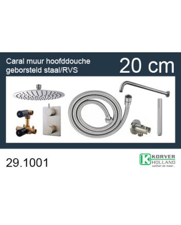 one-pack inbouwthermostaatset rond type 202 GS (20cm)