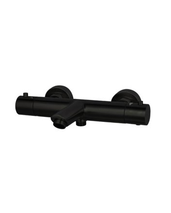 Sani DeLuxe Badmengkraan opbouw thermostatisch rond Mat Zwart