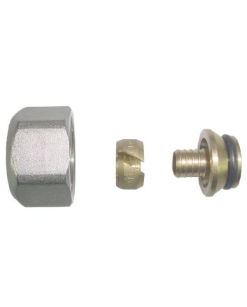 TP-98 adaptors 16 x 2,0 mm Eurokonus, vernikkeld