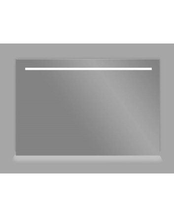Sani DeLuxe Spiegel met LED verlichting en onder verlichting 100 incl. spiegelverwarming
