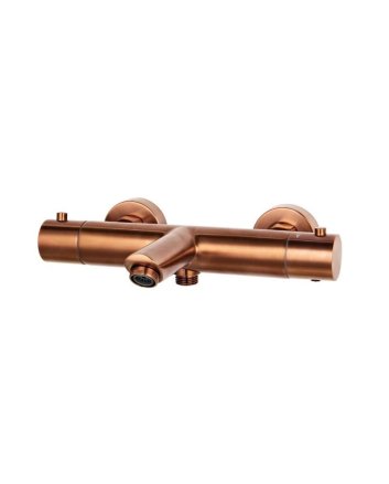Sani DeLuxe Badmengkraan opbouw thermostatisch rond Brons