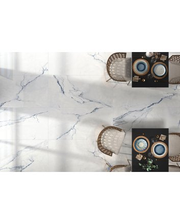 Emigres Alba wandtegel mat 60x120 azul