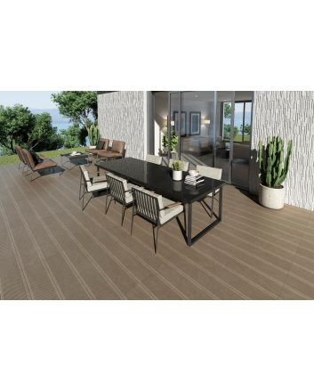Emigres Calgary vloertegel mat 20x100 marron