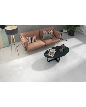 Emigres Halo vloertegel hoogglans 60x120 blanco