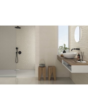 Emigres Hit wandtegel hoogglans 25x75 beige