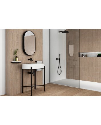 Emigres Linus lester hoogglans wandtegel 20x60 blanco