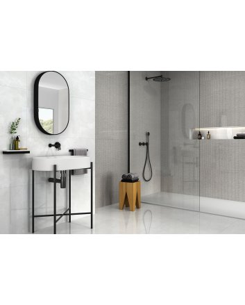 Emigres Duna ravena vloertegel hoogglans 60x120 gris