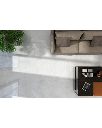 Emigres Silky vloertegel hoogglans 80x80 blanco