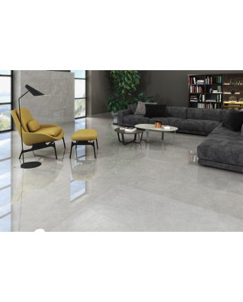 Emigres Symphony vloertegel hoogglans 60x120 gris