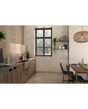 Emigres Terra wandtegel hoogglans 20x60 marron