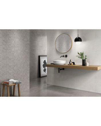 Emigres Mos terra wandtegel hoogglans 20x60 blanco