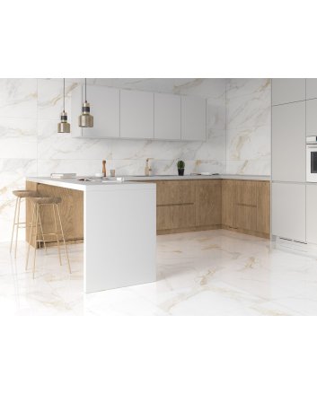 Ecoceramic Marshall hoogglans vloertegel 30x60 gold