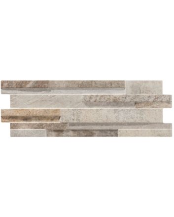 Ecoceramic Azteca wandtegel mat 17x52 ocre