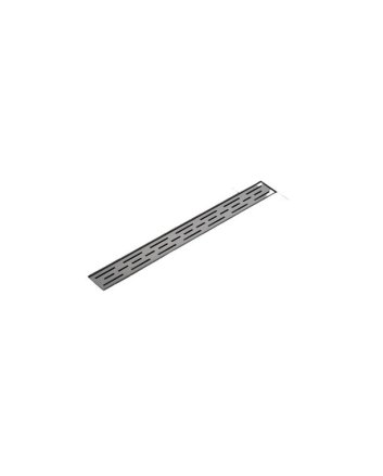 Sani DeLuxe Douchegoot rooster   80 cm Gun Metal (zonder douchegoot)