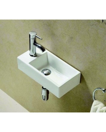 Sani DeLuxe Fonteinset Keramiek Pax 40,5x20x10,5 cm, links