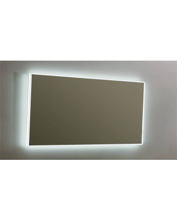 Sani DeLuxe Spiegel infinity met rondom LED verlichting, 3 kleur instelbaar & dimbaar 140 incl. spiegelverwarming
