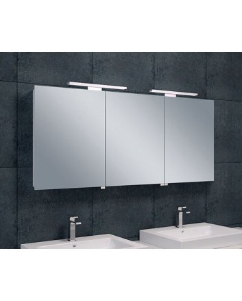 Bright spiegelkast met LED 140 x 60 x 14 cm