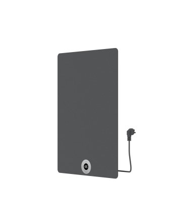 70x50 cm - Elektrische Panel Verticaal Vlak - Mat Antraciet / Beton-Grijs - 300 Watt