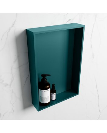 Mondiaz Easy Nis 44,5x29,5cm in solid surface kleur Smag | Smag. 1 vak  geschikt voor in- of opbouw