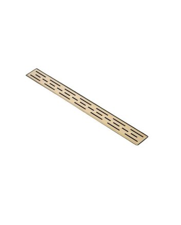 Sani DeLuxe Douchegoot rooster   60 cm Goud Geborsteld (zonder douchegoot)