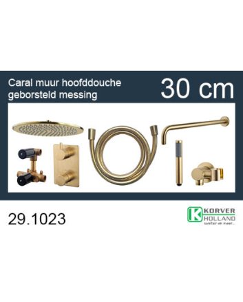 one-pack inbouwthermostaatset rond type 404 GM (30cm)