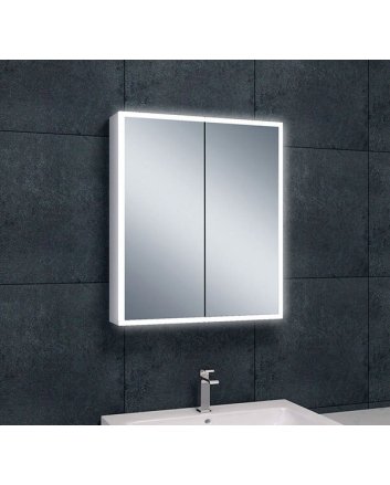 Quatro spiegelkast met LED, dimbaar 60 x 70 x 13 cm