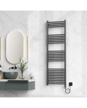 160x50 cm - Ecorad E-Smart Wifi - 700W - Gunmetal - Programeerbare Elektrische Radiator