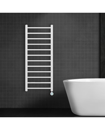 160x50cm E-Cubes - 551W - Wit -  Elektrische handdoekradiator