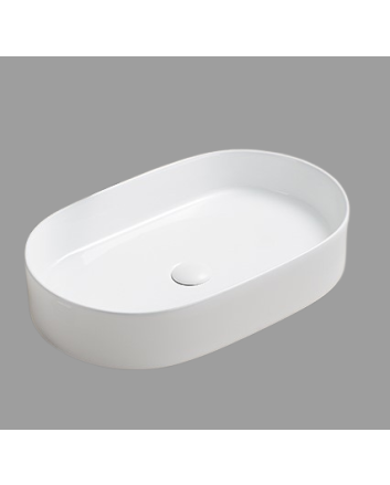 Sani DeLuxe Waskom Keramiek Opus met extra dunne rand Wit