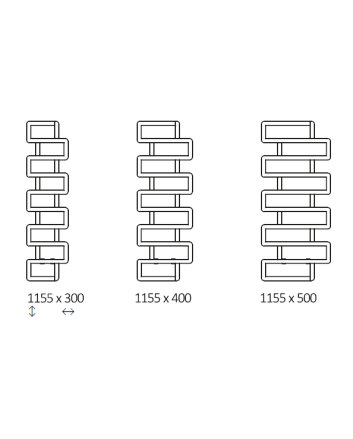 300x1155 – 430 watt | Bookie | Designradiator