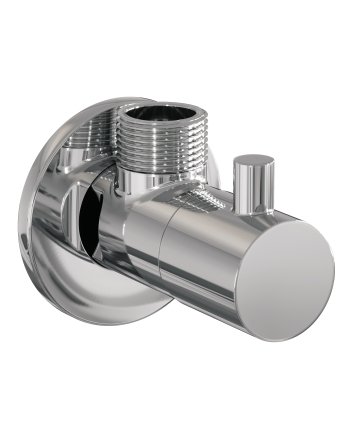 BRAUER Chrome Edition hoekstopkraan compleet met slang chroom