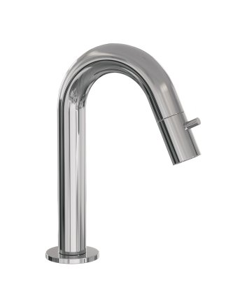 BRAUER Chrome Edition opbouw fonteinkraan met gebogen uitloop chroom
